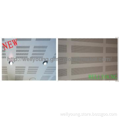 Sound-absorbing ceiling tiles